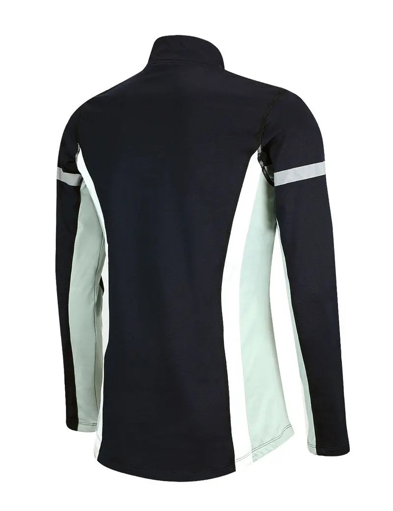 Damen Thermo Funktions Laufshirt Langarm Schwarz Setprodukt 3