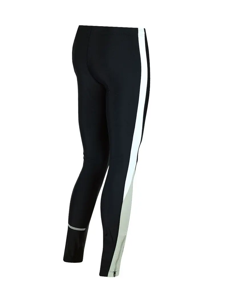 Damen Thermo Laufhose Tight Lang Schwarz 5