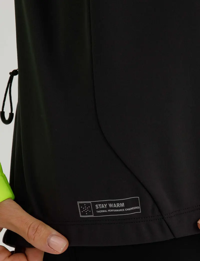 Damen Winter Fahrradjacke Softshell Thermoradjacke Advance Line Grau Neon 7