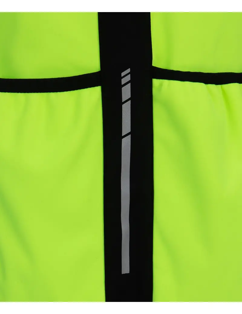 Damen Winter Thermo Softshell Fahrradjacke Pro Line Ii Neon-Schwarz 4