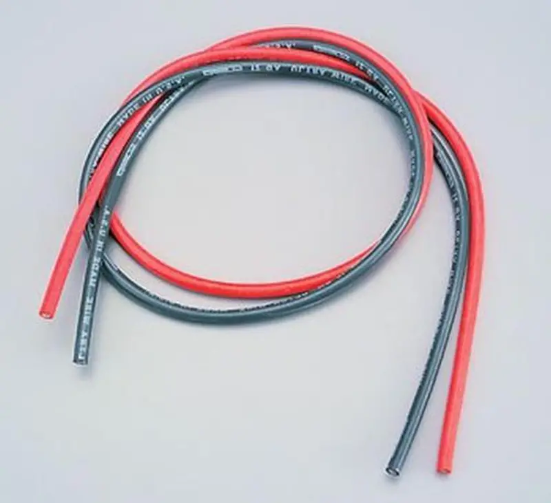 Deans Silicone Wire 12-Gauge Red/Black 2', 1400 1