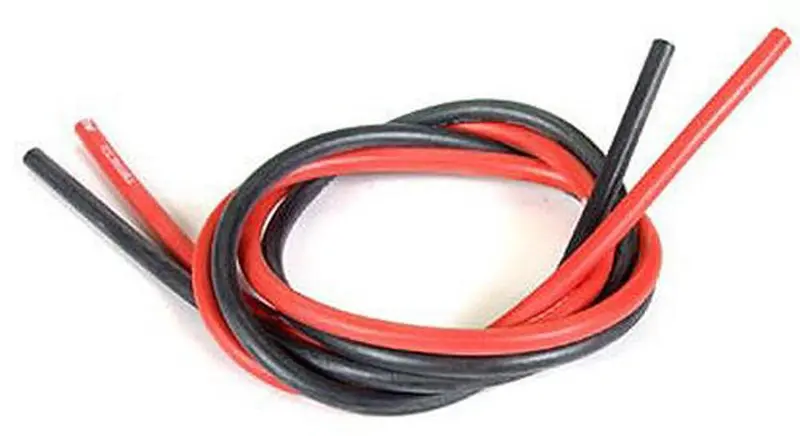 Deans Wet Noodle Flex 12-Gauge Red 2'/Black 2', 1410 1