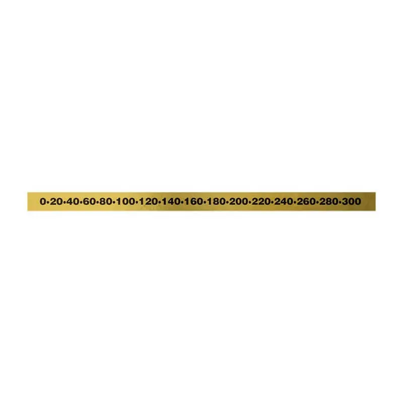 Decal Gold/Black 23" 20-300 1