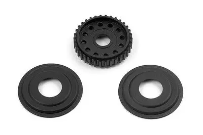 Diff Pulley 34T With Labyrinth Dust Covers 1