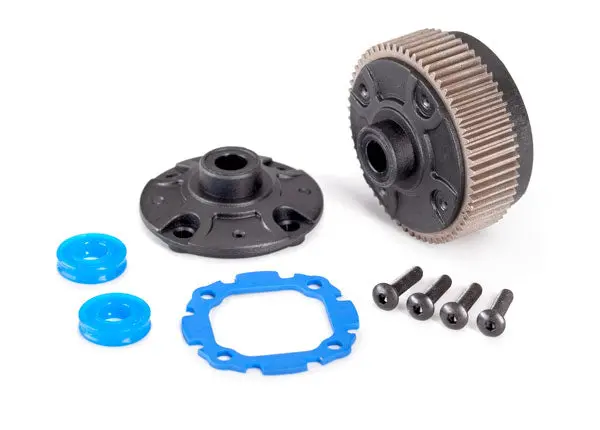 Differential With Steel Ring Gear/ Side Cover Plate/ Gasket/ X-Rings (2)/ 2.5X10mm Bcs (4) 9481 1