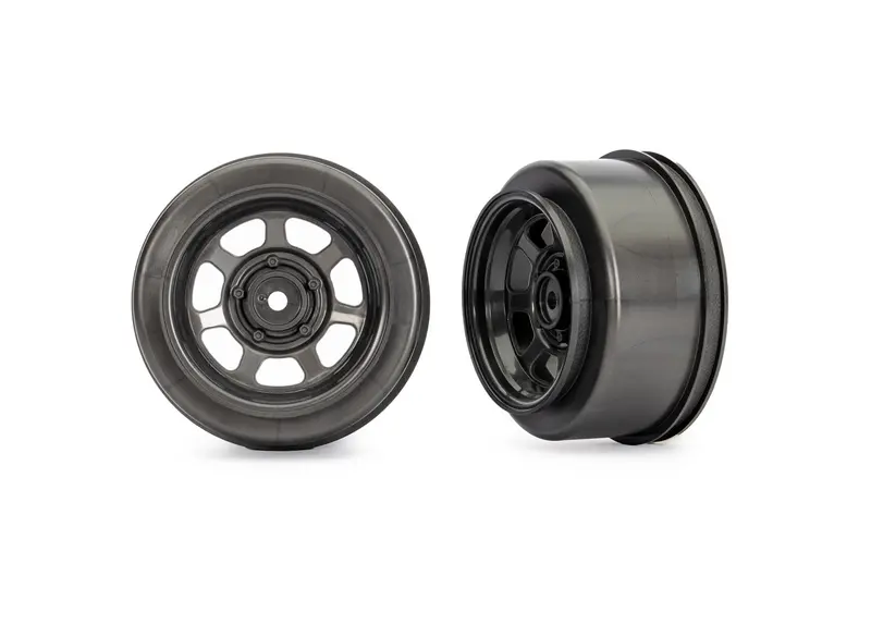 Dirt Oval Gray Rear Wheels (2), Tra-10472X 1