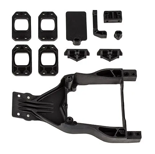 Dr10m Front Chassis Plate And Gearbox Mount Set Asc-72036 1