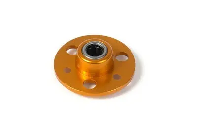 Drive Flange With One-Way Bearing - Alu 7075 T6 - Orange 1