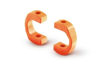 Drive Shaft Replacement Plastic Cap 3.5 Mm - Orange - Strong (4) 1