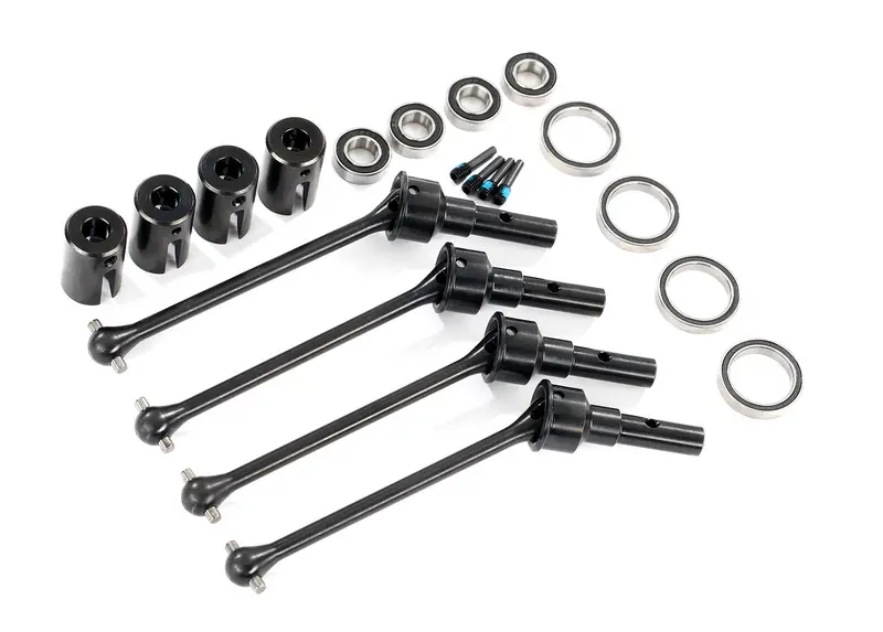 Driveshafts, Steel Constant-Velocity (Assembled), Front Or Rear (4), Tra-8950X 1