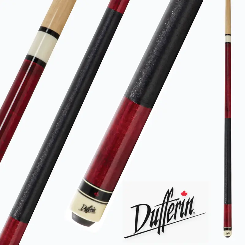 Dufferin 230 Club Series Pool Cue - Burgundy 2Pcs 58" 13Mm 19Oz 1
