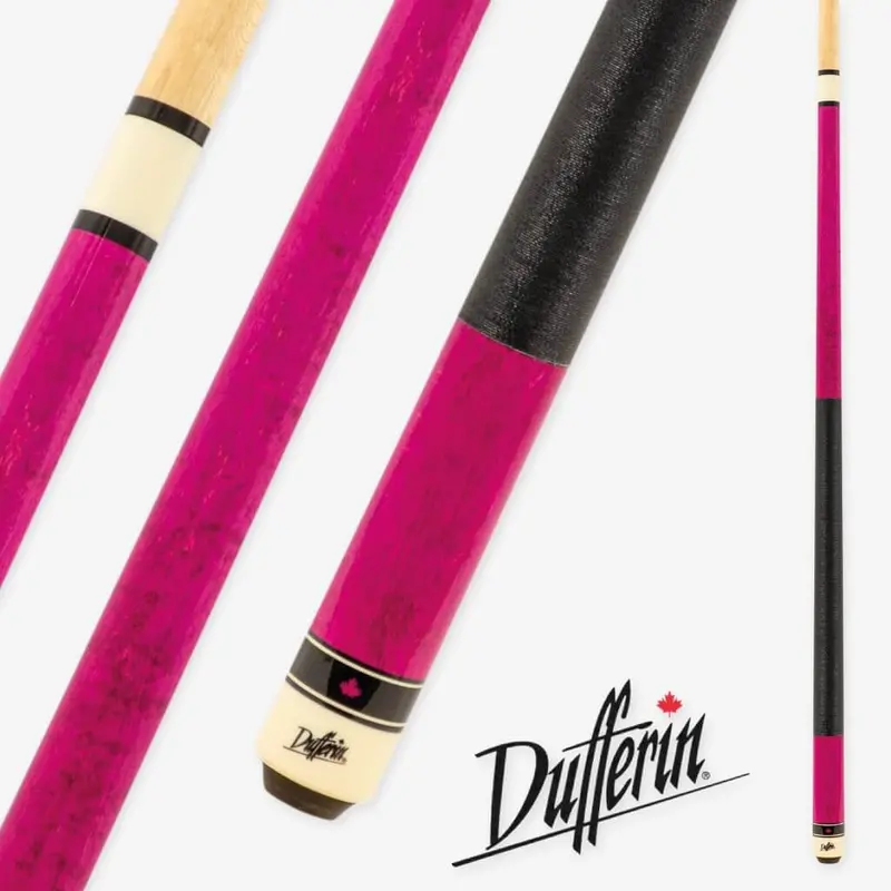Dufferin Fashion Series 2 Pieces Pool Cue - Pink 58" 13Mm 19Oz 1
