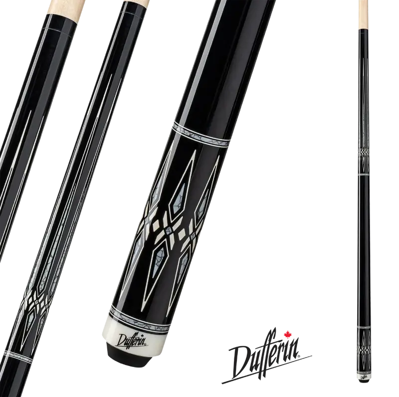 Dufferin Pool Cue Black And Blue D-492 19Oz 13Mm 1