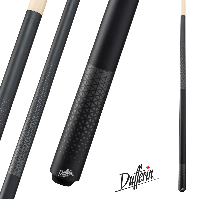 Dufferin Pool Cue Black And Grey D-347 19Oz 13Mm 1