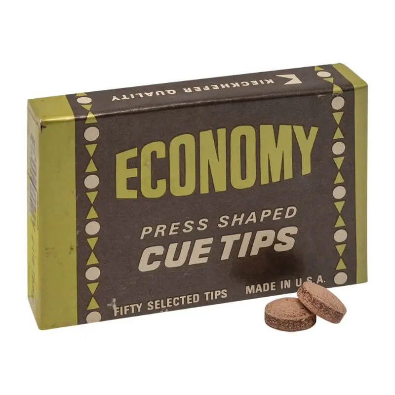 Economy Leather Cue Tips 1