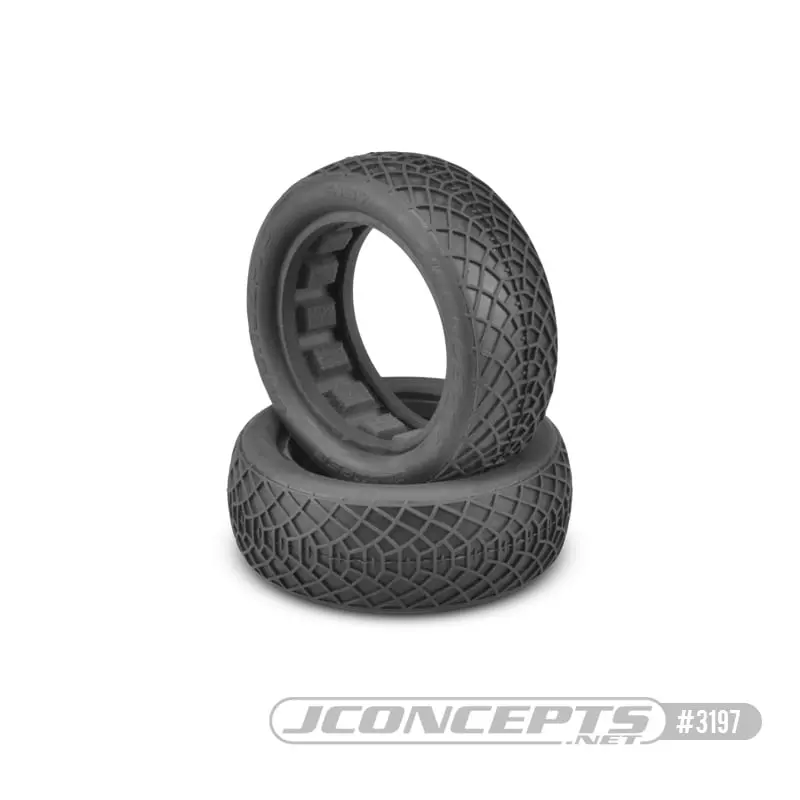 Ellipse Front Rubber Tires (Fits 2.2" Buggy Front Wheel), Jco-3197 1