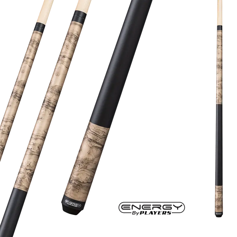 Energy By Players Pool Cue Matte Champagne Smoke 13 Mm 19Oz 1