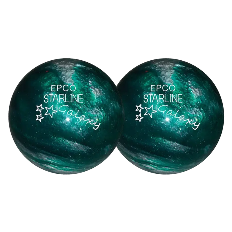 Epco Starline Galaxy Small Bowling Balls - Green 1