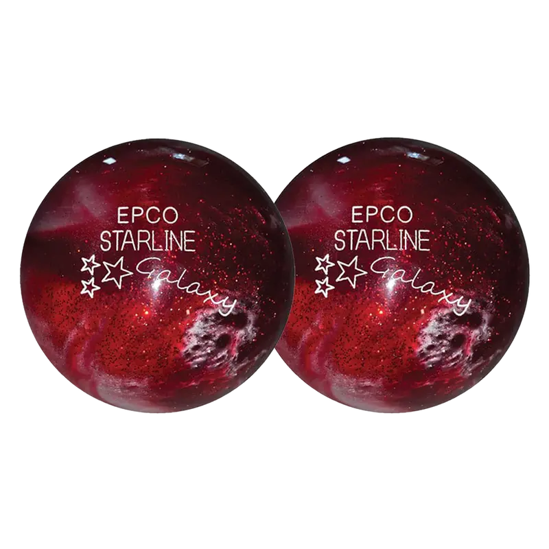 Epco Starline Galaxy Small Bowling Balls - Red 1