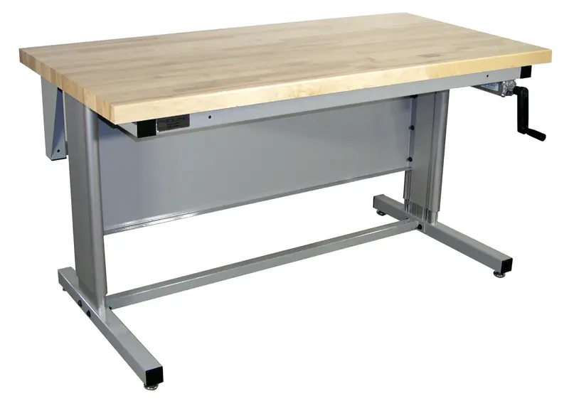 Ergo-Line Base Bench With 1.75" Solid Maple Surface 2