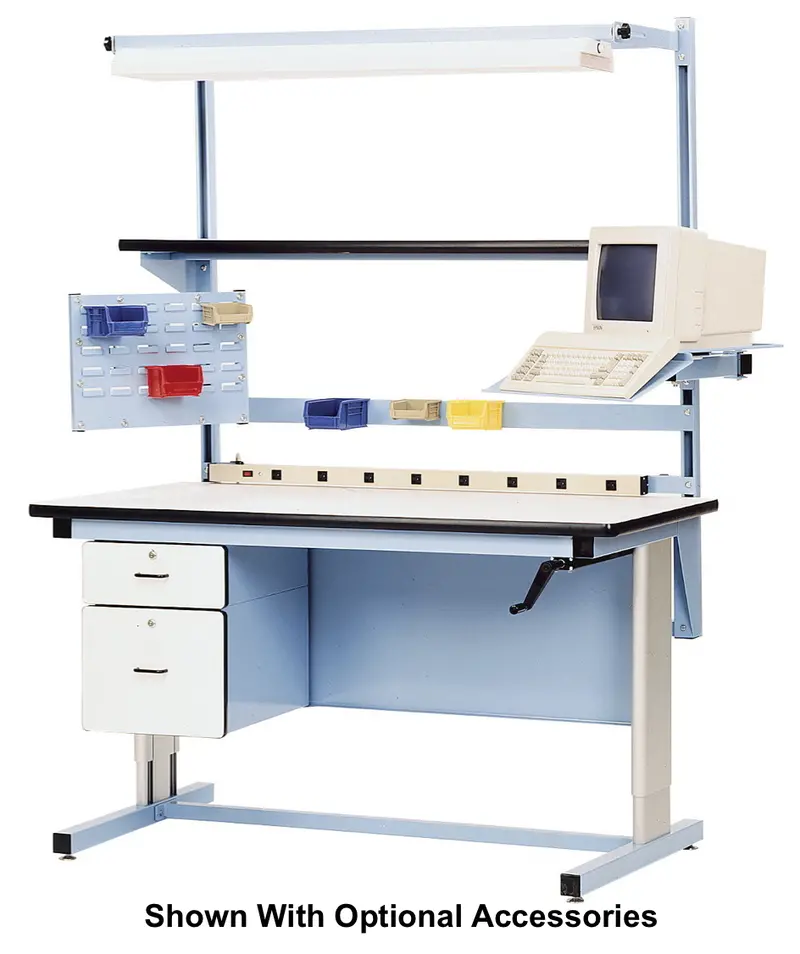 Ergo-Line Base Bench With 1.75" Solid Maple Surface 4