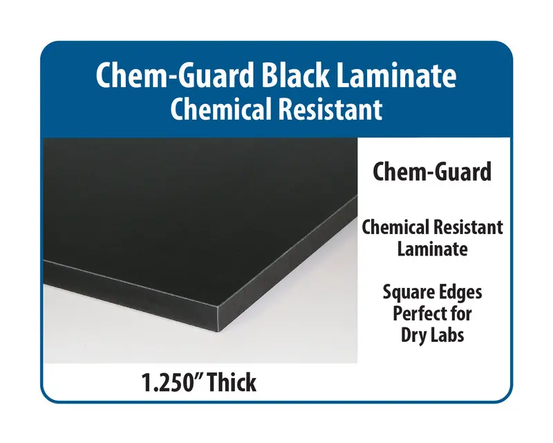 Ergo-Line Base Bench With Chem-Guard Laminate Surface 1