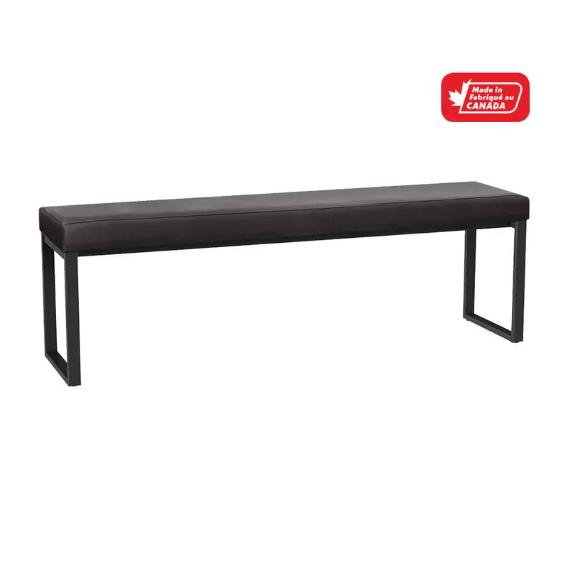 Euro Leather Bench 1