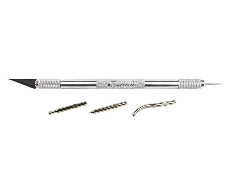 Excel Double Ended Knife, Stylus & Embosing Tool W/Aluminum Handle, Exl30610 2