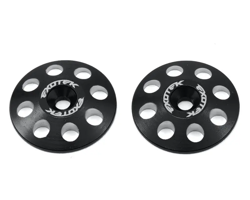 Exotek 22Mm 1/8 Xl Aluminum Wing Buttons (2), Exo1665 1