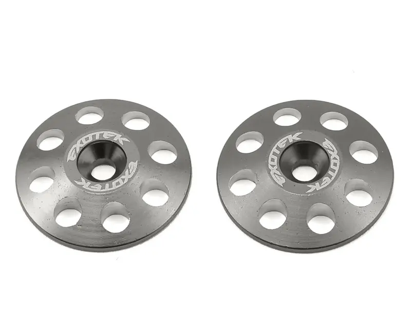 Exotek 22Mm 1/8 Xl Aluminum Wing Buttons (2), Exo1665 3