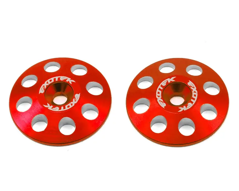 Exotek 22Mm 1/8 Xl Aluminum Wing Buttons (2), Exo1665 5