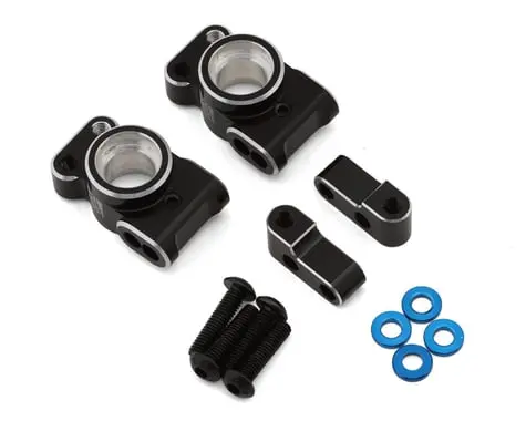 Exotek Team Associated Rc10 Aluminum Hd Adjustable Rear Hubs (Black) (2), Exo2363 1