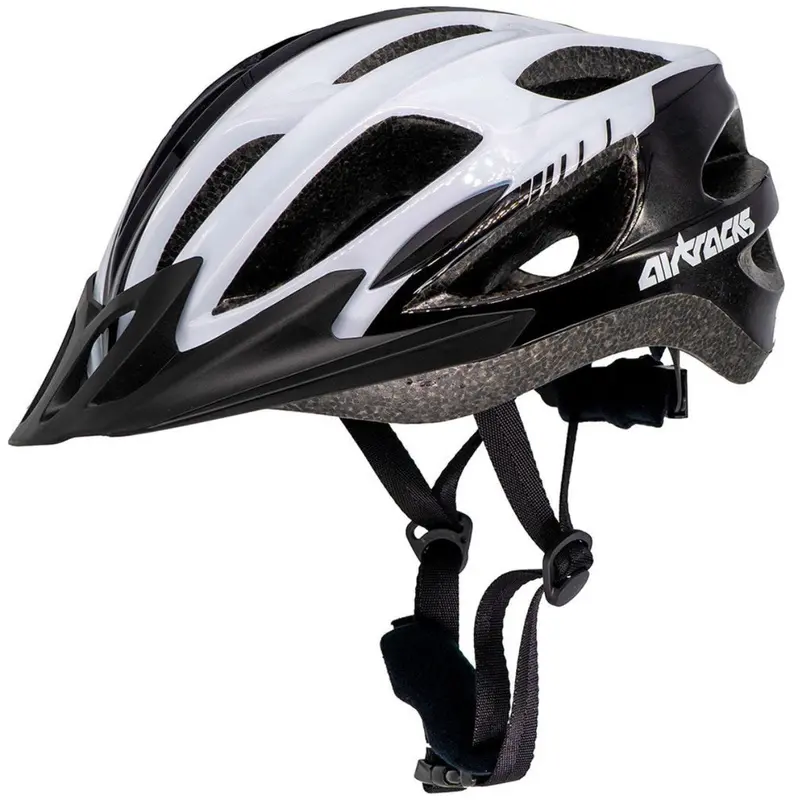 Fahrradhelm Master Rd-10 Schwarz-Weiss - Herren Und Damen 1