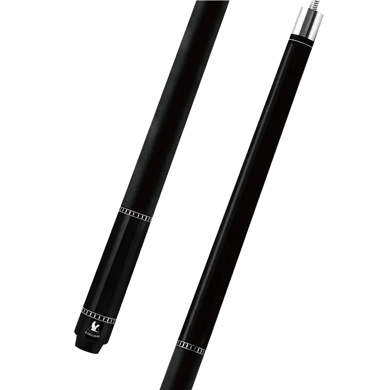 Falcon Pool Cue Nfz Black Linen Wrap 13Mm 19Oz 1