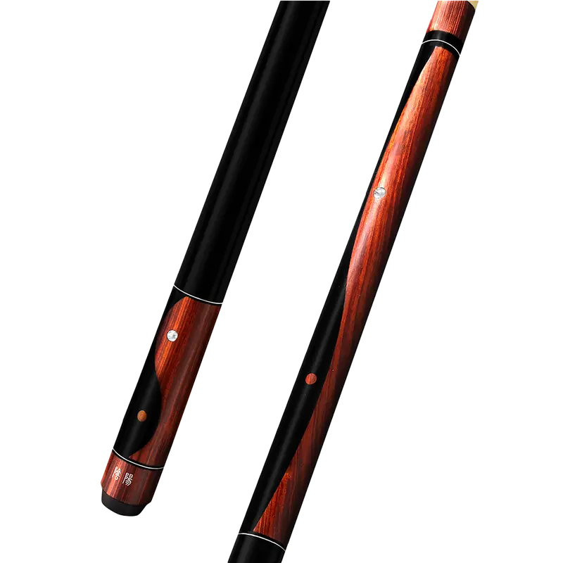 Falcon Pool Cue Yin Yang Brown And Black 13Mm 19Oz 1