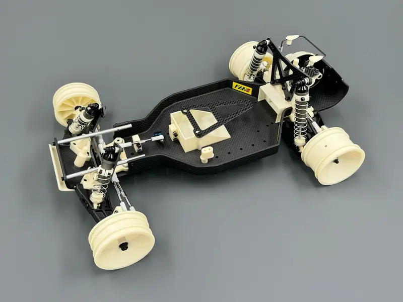Fan Rc Carbon Tub Graphite Worlds Car Kit, Fr-01Ct 1