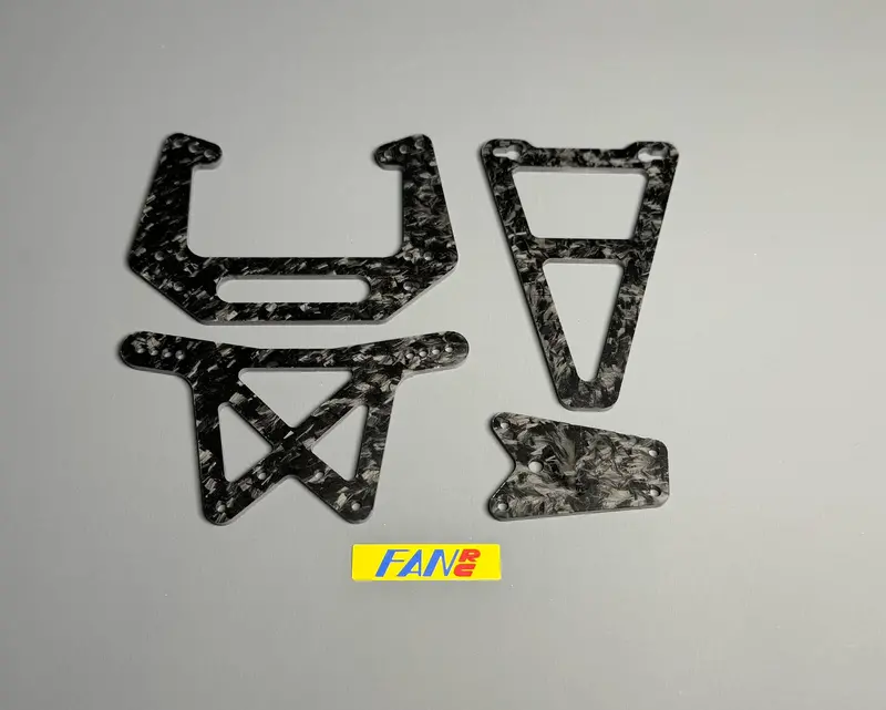 Fan Rc Forged Carbon Fiber Plate Set For Worlds Car, Fr-0056 1