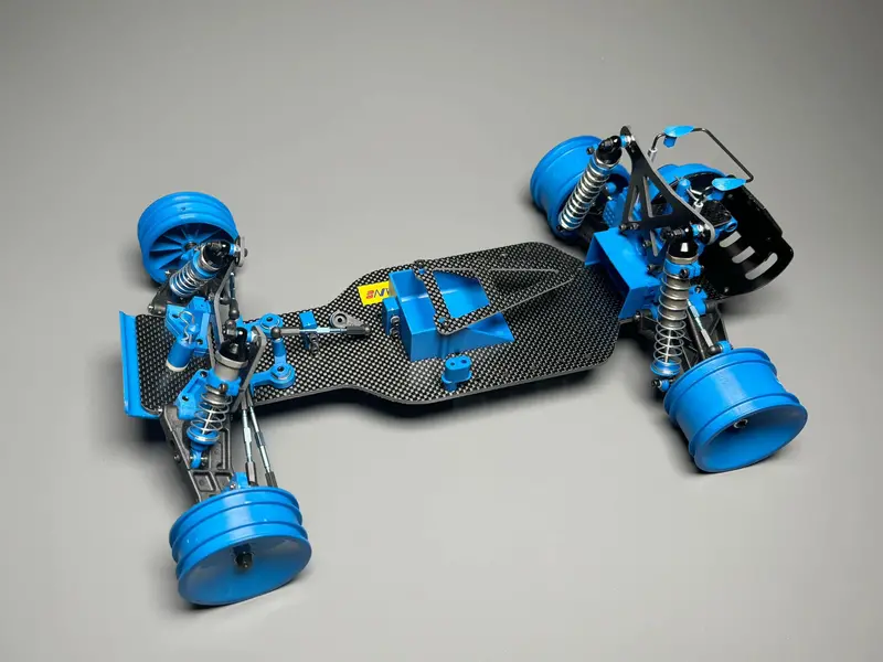 Fan Rc Graphite Worlds Special Edition Blue Car Kit, Fr-01Bu 1