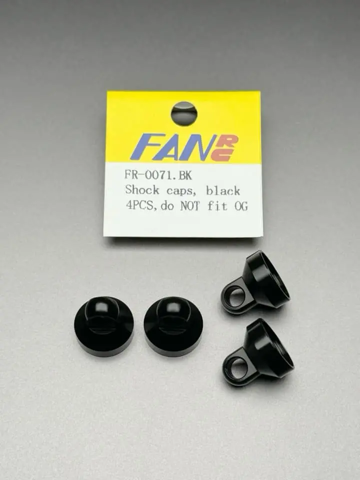 Fan Rc Shock Caps - Does Not Fit Og Shocks 1
