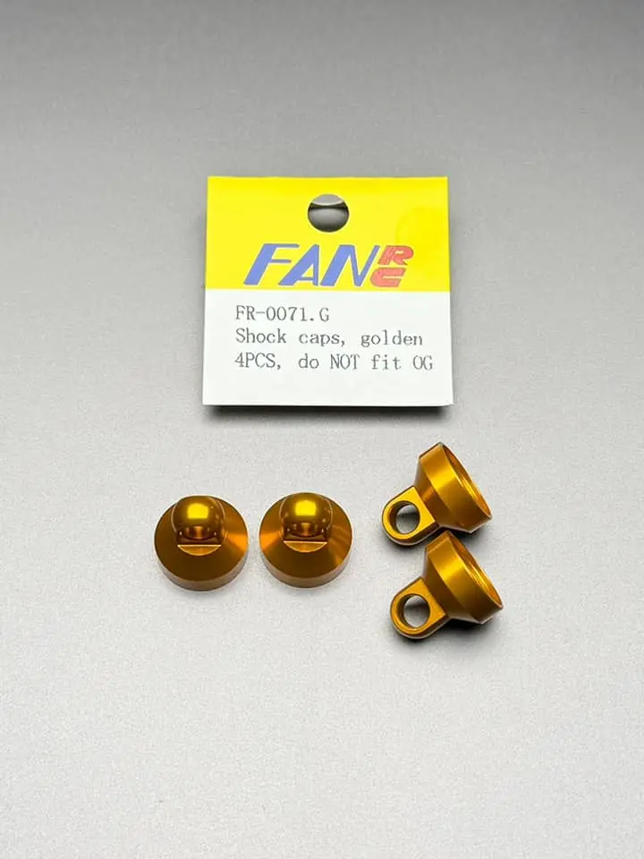 Fan Rc Shock Caps - Does Not Fit Og Shocks 3