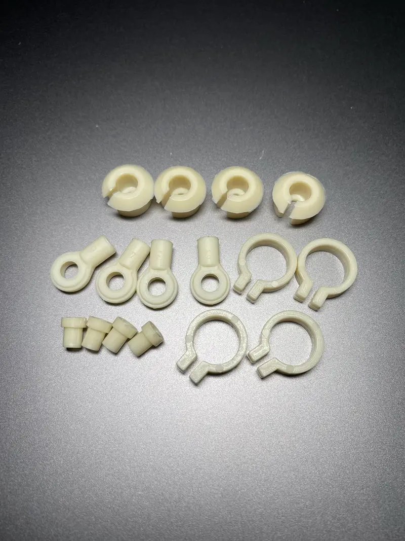 Fan Rc Shock Plastic Parts, Set Of 4 Shocks 1