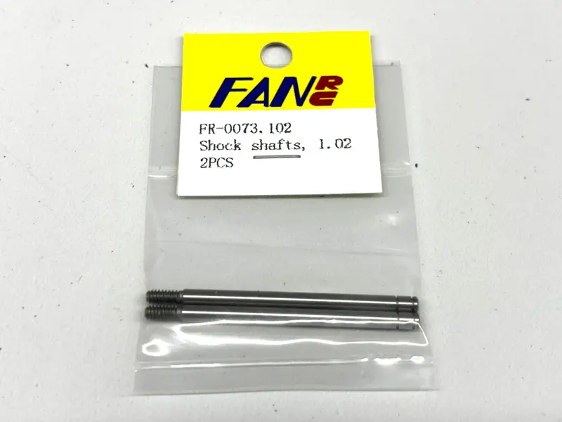 Fan Rc Shock Shafts, 1.02 Stroke, Fr-0073.102 1