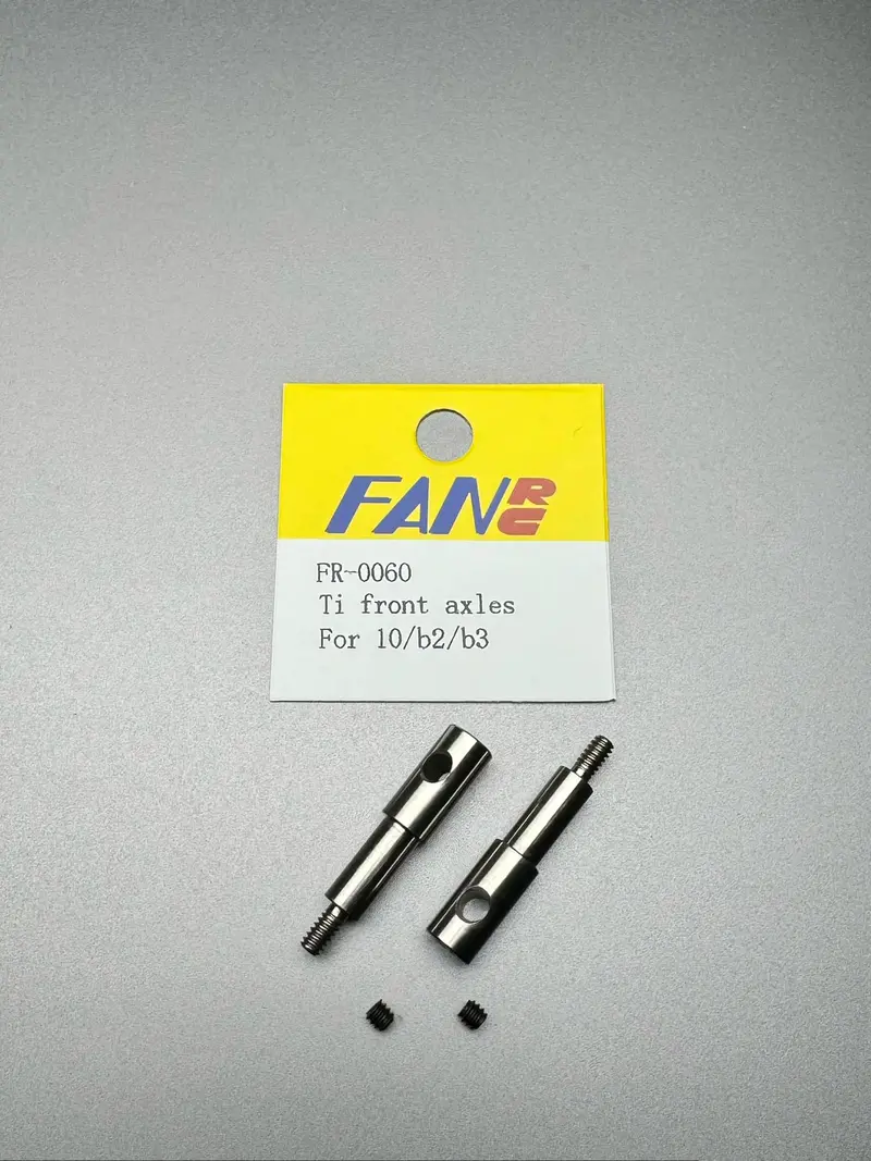 Fan Rc Titanium Standard Front Axles, Fr-0060 1