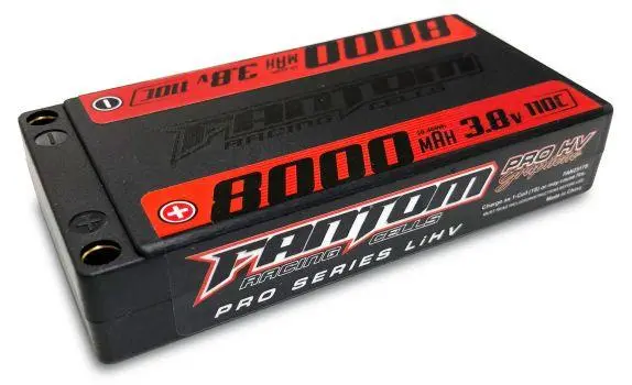 Fantom Battery, Lipo, 8000Mah 3.8V 1S, Lihv, Fan25170 1