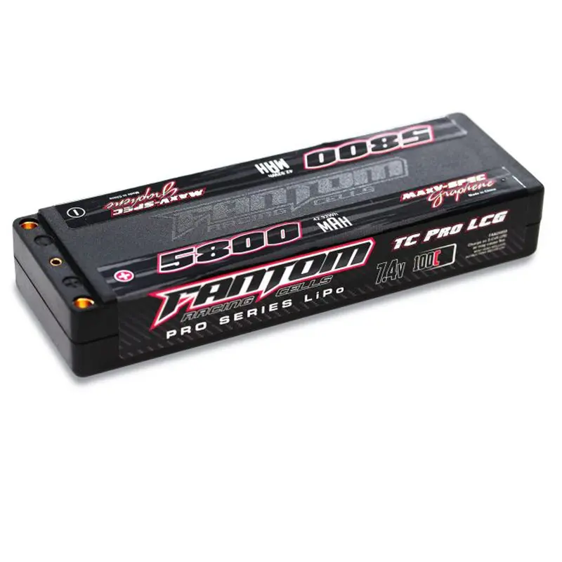 Fantom Maxv-Spec 2S 7.4V Lipo Battery, Low Profile, Fan26059 1