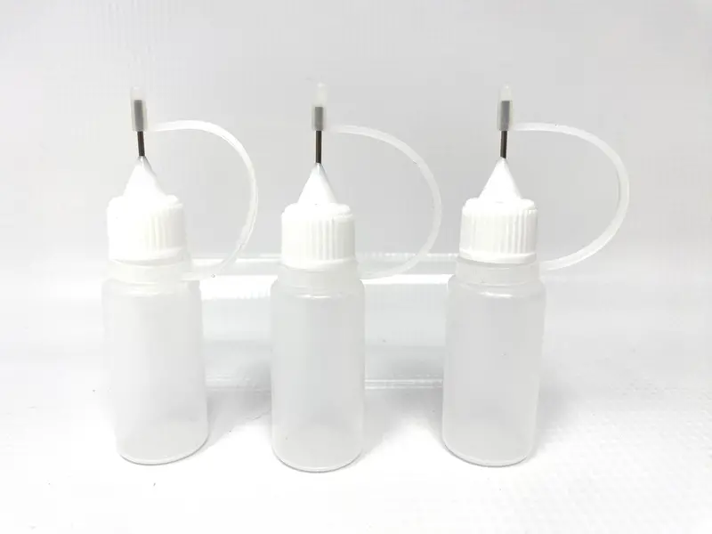 Fine Tip 0.3 Fl Oz Bottle For Oil Or Glue (Empty), 3 Pack, Vrc-1014 1