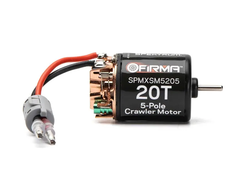 Firma 20T Rebuildable 5-Pole Brushed Crawler Motor 1