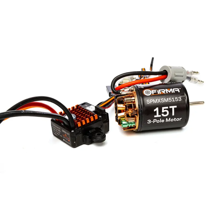 Firma 70A Brushed Smart Esc, 2S-3S: Ic3 / 15T Brushed Motor 1