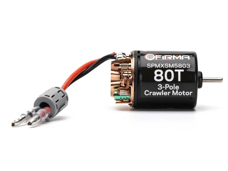 Firma 80T Rebuildable 3-Pole Brushed Crawler Motor 1