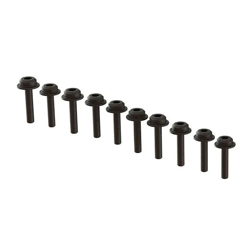 Flanged Cap Head Screw M2x12mm (10): Grom, Nascar, Ara702014 1